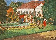 Manor-house at Kortvelyes Jozsef Rippl-Ronai